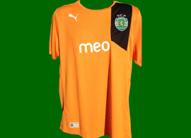 Sporting 2012 2013. A nova camisola alternativa do Sporting  cor de laranja!