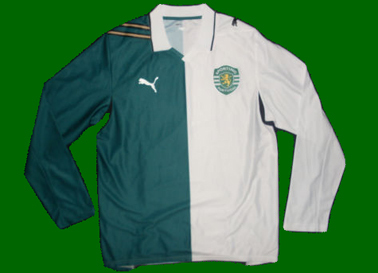 Stromp jersey, Puma sample with the gree and white sides switched. An epic fail!