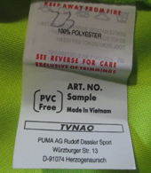 2012/2013. Camisola de guarda-redes verde, sample