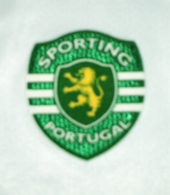 Equipamento alternativo do Sporting sem publicidade, de mangas compridas 2008/09