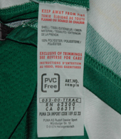 Sample da Puma. Camisolas de mangas compridas sem patrocnio nunca foram vendidas ao pblico