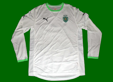 2011/12, white away soccer jersey