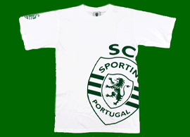 T-shirt casual do Sporting 2011 2012